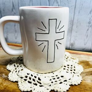 HE IS RISEN Coffee 
Mug by Rae Dunn
